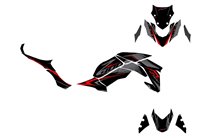 Kit Autocollants compatible avec per KAWASAKI Z900 2017 - 2019 - MXPKAD15354