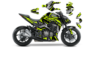 Kit adesivi compatibile con per KAWASAKI Z1000 2014 - 2019 - MXPKAD15356