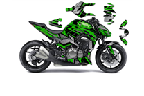 Kit Autocollants compatible avec per KAWASAKI Z1000 2014 - 2019 - MXPKAD15356