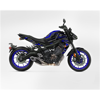 Kit adesivi compatibile con per YAMAHA MT 09 2017 - 2020 - MXPKAD15393