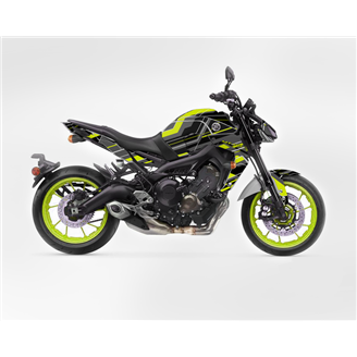 Aufkleber Satz kompatibel mit per YAMAHA MT 09 2017 - 2020 - MXPKAD15393