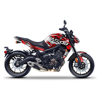 Aufkleber Satz kompatibel mit per YAMAHA MT 09 2017 - 2020 - MXPKAD15393