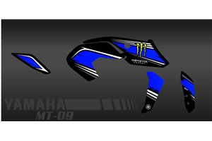 Kit Autocollants compatible avec per YAMAHA MT 09 2017 - 2020 - MXPKAD15393