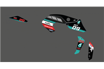 Kit de pegatinas compatible con per YAMAHA MT 09 2017 - 2020 - MXPKAD15393