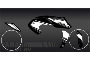 Kit adesivi compatibile con per YAMAHA MT 09 2017 - 2020 - MXPKAD15393