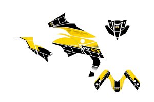 Kit adesivi compatibile con per YAMAHA MT 125 2017 - 2019 - MXPKAD15470