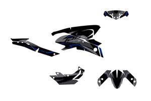 Sticker set compatible with per YAMAHA MT 125 2017 - 2019 - MXPKAD15470