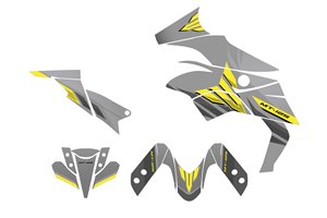 Kit Autocollants compatible avec per YAMAHA MT 125 2017 - 2019 - MXPKAD15470