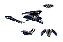Kit Autocollants compatible avec per YAMAHA MT 125 2017 - 2019 - MXPKAD15470