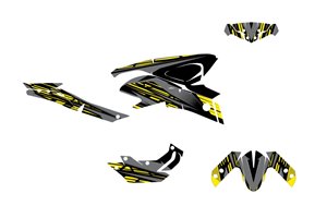 Kit Autocollants compatible avec per YAMAHA MT 125 2017 - 2019 - MXPKAD15470