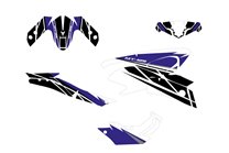 Kit Autocollants compatible avec per YAMAHA MT 125 2017 - 2019 - MXPKAD15470