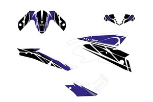Kit Autocollants compatible avec per YAMAHA MT 125 2017 - 2019 - MXPKAD15470