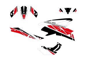 Kit Autocollants compatible avec per YAMAHA MT 125 2017 - 2019 - MXPKAD15470