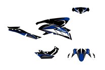 Kit Autocollants compatible avec per YAMAHA MT 125 2017 - 2019 - MXPKAD15470