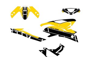 Kit Autocollants compatible avec per YAMAHA MT 125 2017 - 2019 - MXPKAD15470