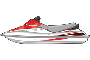 Kit adesivi compatibile con per Kawasaki 900 STX 2000 - 2006 - MXPKAD15491