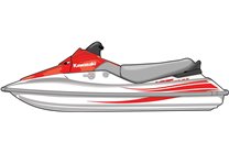 Aufkleber Satz kompatibel mit per Kawasaki 900 STX 2000 - 2006 - MXPKAD15506