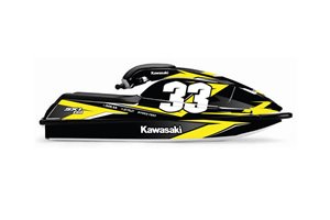 Kit Autocollants compatible avec per Kawasaki 750 SX SXR SXi 1992 - 1998 - MXPKAD15493