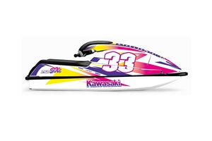 Kit adesivi compatibile con per Kawasaki 750 SX SXR SXi 1992 - 1998 - MXPKAD15510