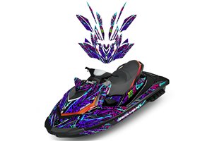 Kit de pegatinas compatible con per SEA-DOO GTI 2014 - 2016 - MXPKAD15495