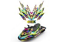 Kit de pegatinas compatible con per SEA-DOO GTI 2014 - 2016 - MXPKAD15495