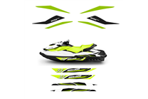 Kit Autocollants compatible avec per SEA-DOO GTI 2014 - 2016 - MXPKAD15520