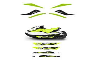 Kit de pegatinas compatible con per SEA-DOO GTI 2014 - 2016 - MXPKAD15520