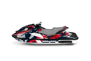 Kit de pegatinas compatible con per SEA-DOO GTI 2014 - 2016 - MXPKAD15520
