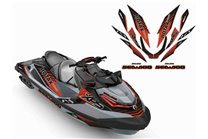 Kit adesivi compatibile con per SEADOO RXT-X 300 2018 - 2021 - MXPKAD15498