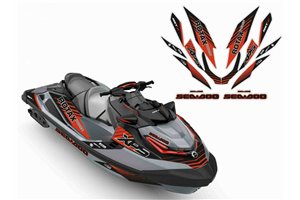 Kit de pegatinas compatible con per SEADOO RXT-X 300 2018 - 2021 - MXPKAD15498