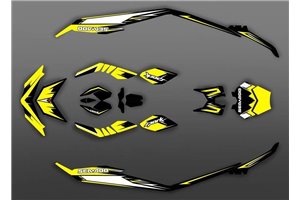 Kit adesivi compatibile con per SEADOO Spark TRIXX 2UP 3UP 2019 - 2021 - MXPKAD15499
