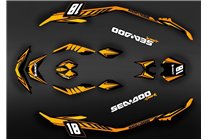 Aufkleber Satz kompatibel mit per SEADOO Spark TRIXX 2UP 3UP 2019 - 2021 - MXPKAD15499