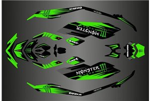 Kit adesivi compatibile con per SEADOO Spark TRIXX 2UP 3UP 2019 - 2021 - MXPKAD15499