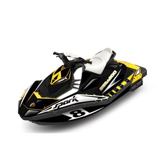 Kit Autocollants compatible avec per SEADOO Spark TRIXX 2UP 3UP 2019 - 2021 - MXPKAD15499