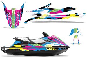 Kit Autocollants compatible avec per Yamaha GP 1800 SVHO Waverunner 2016 - 2020 - MXPKAD15502