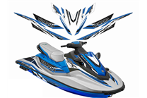 Aufkleber Satz kompatibel mit per Yamaha Waverunner EX Deluxe 2017 - 2021 - MXPKAD15504