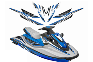 Kit adesivi compatibile con per Yamaha Waverunner EX Deluxe 2017 - 2021 - MXPKAD15504