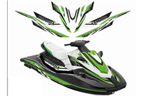Aufkleber Satz kompatibel mit per Yamaha Waverunner EX Deluxe 2017 - 2021 - MXPKAD15504