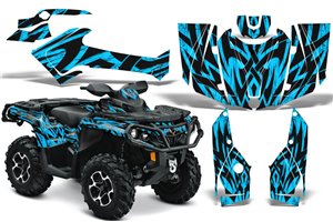 Kit adesivi compatibile con per CAN AM BRP OUTLANDER 650 800 1000 MAX XMR 2020 - 2022 - MXPKAD14946