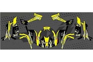 Sticker set compatible with per CAN AM OUTLANDER L MAX 450 500 570 2014 - 2020 - MXPKAD14949