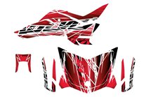 Sticker set compatible with per CAN AM SPYDER F3 2016 - 2021 - MXPKAD14955