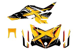 Kit adesivi compatibile con per CAN AM SPYDER F3 2016 - 2021 - MXPKAD14955