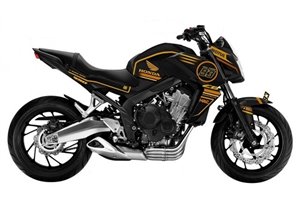 Kit Autocollants compatible avec per Honda CB650F 2014 - 2016 - MXPKAD15575