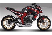 Kit Autocollants compatible avec per Honda CB650F 2014 - 2016 - MXPKAD15575