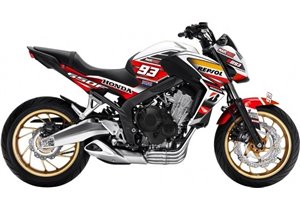 Kit Autocollants compatible avec per Honda CB650F 2014 - 2016 - MXPKAD15575