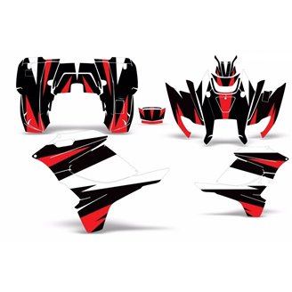 Sticker set compatible with per HONDA FOURTRAX RANCHER 2007 - 2013 - MXPKAD14969