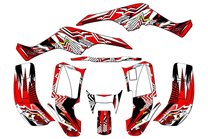 Aufkleber Satz kompatibel mit per HONDA TRX 250EX 2001 - 2004 - MXPKAD14959