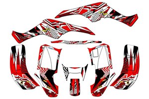 Kit adesivi compatibile con per HONDA TRX 250EX 2001 - 2004 - MXPKAD14959