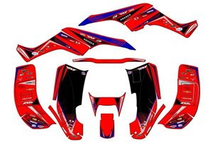 Kit de pegatinas compatible con per HONDA TRX 250EX 2001 - 2004 - MXPKAD14959