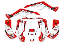 Kit Autocollants compatible avec per HONDA TRX 250EX 2001 - 2004 - MXPKAD14959